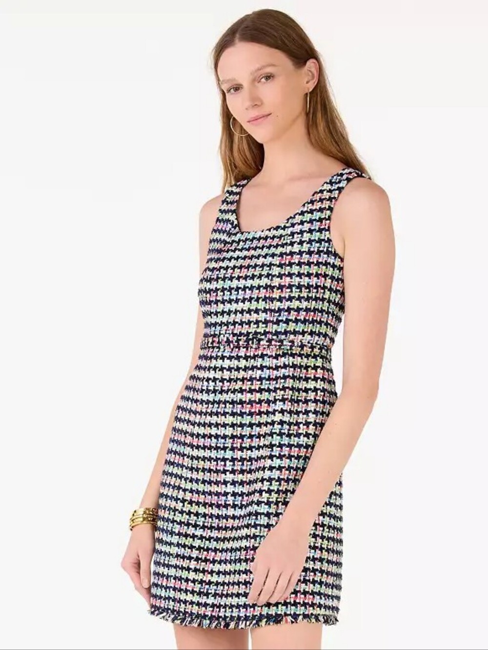 NWT Kate Spade Belted Tweed Dress
